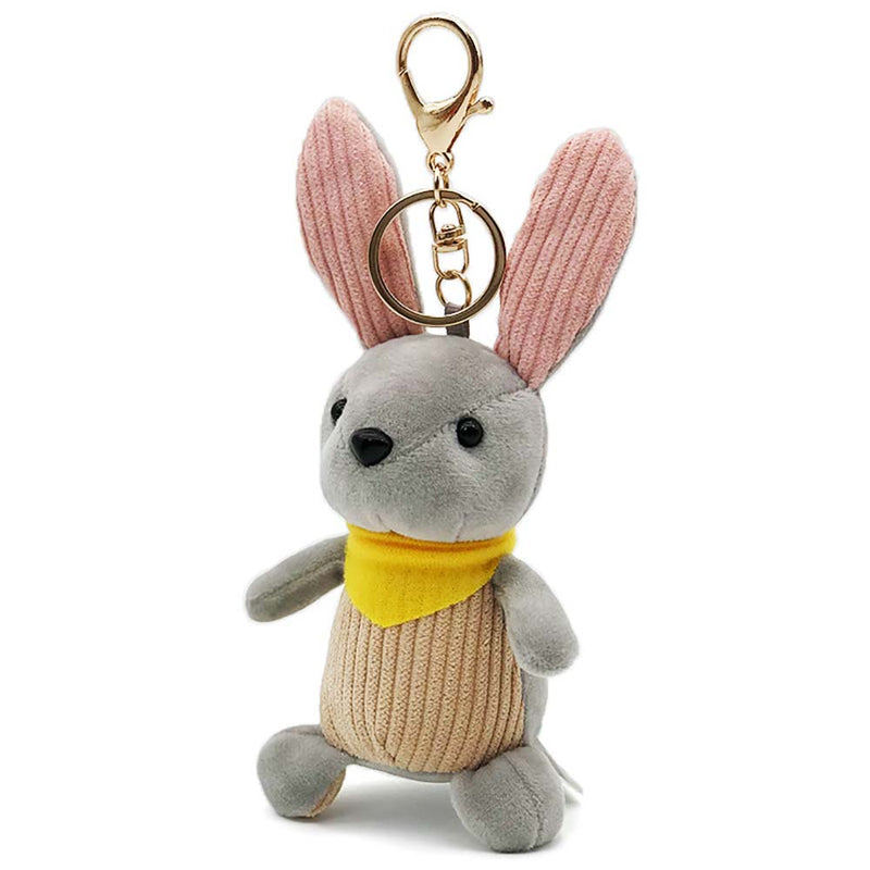 Mini Rabbit Plush Keychain Fashion Knapsack Pendant Cartoon Cute Gift