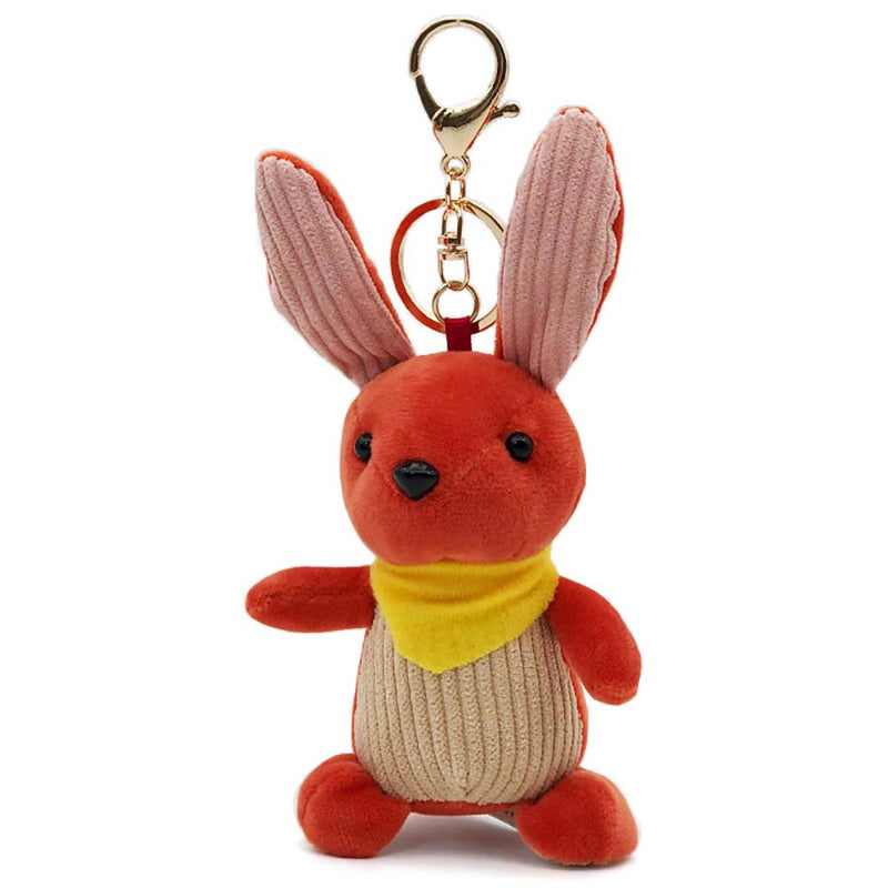 Mini Rabbit Plush Keychain Fashion Knapsack Pendant Cartoon Cute Gift