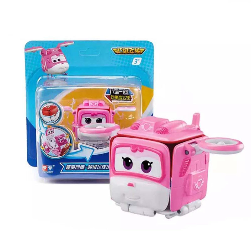 Mini Super Wings Deformation Action Figure Transformation Toy Children Gift