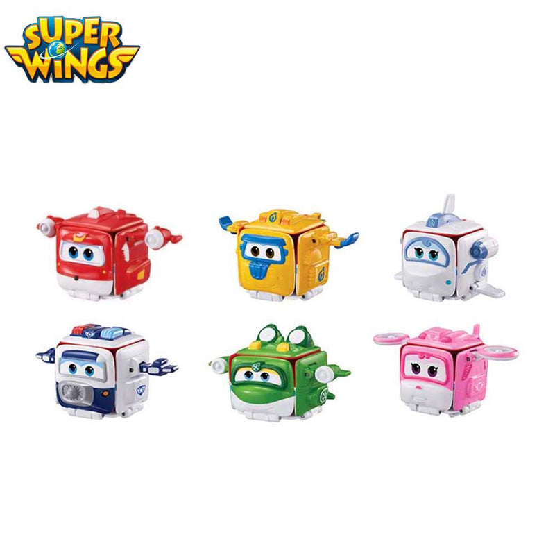 Mini Super Wings Deformation Action Figure Transformation Toy Children Gift