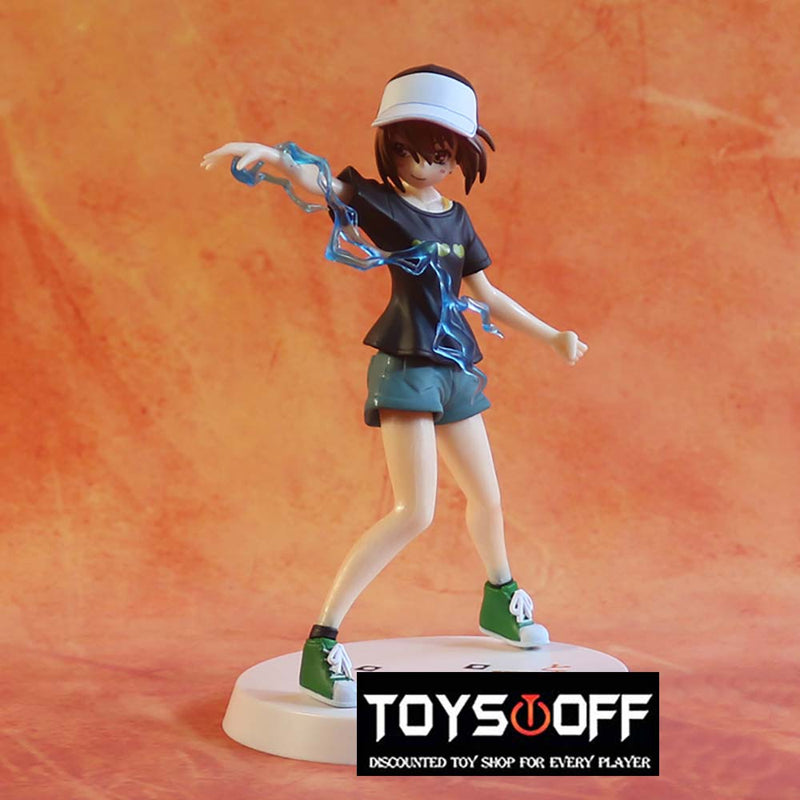 Misaka Mikoto Wearing Hat Ver Action Figure Collectible Model Toy 20cm