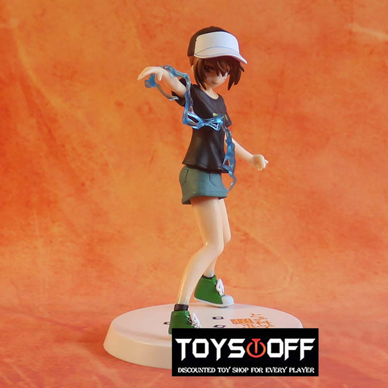 Misaka Mikoto Wearing Hat Ver Action Figure Collectible Model Toy 20cm