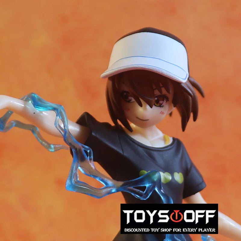 Misaka Mikoto Wearing Hat Ver Action Figure Collectible Model Toy 20cm