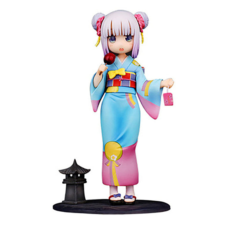 Miss Kobayashi s Dragon Maid Kanna Action Figure with LED Light 18cm