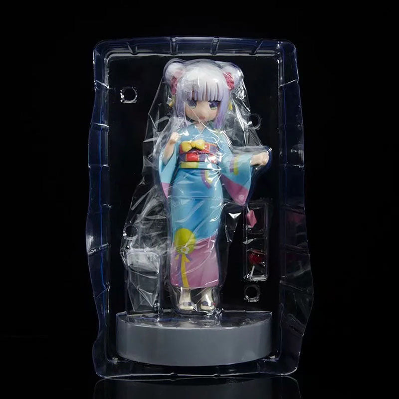 Miss Kobayashi s Dragon Maid Kanna Action Figure with LED Light 18cm