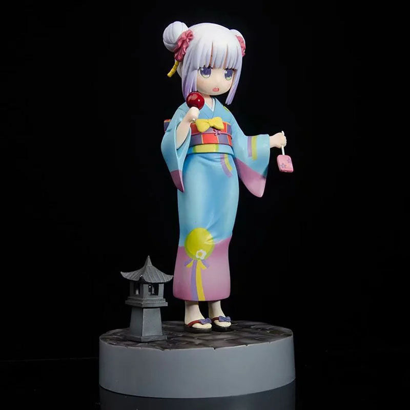 Miss Kobayashi s Dragon Maid Kanna Action Figure with LED Light 18cm