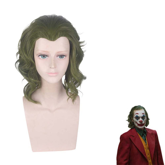 Movie Clown The Joker Arthur Fleck Cosplay Wig Cool Hair