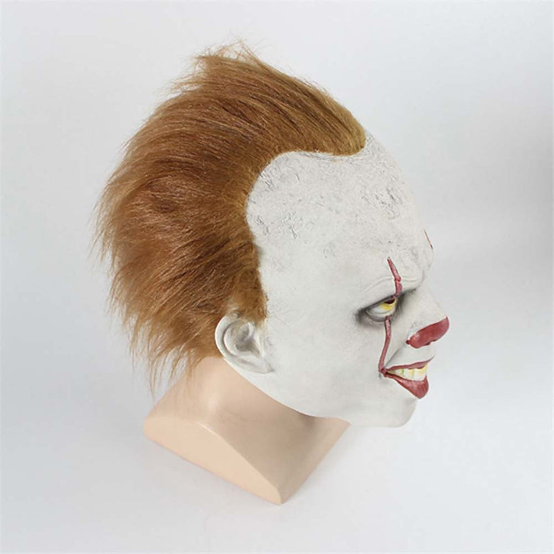 Movie Stephen King s It Clown Mask Party Cosplay Prop