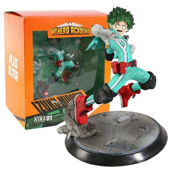 My Hero Academia Midoriya Izuku Battle Ver Action Figure Toy 17cm