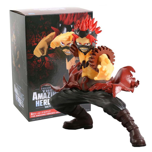 My Hero Academia The Amazing Heroes Vol4 Eijiro Kirishima Action Figure 13cm