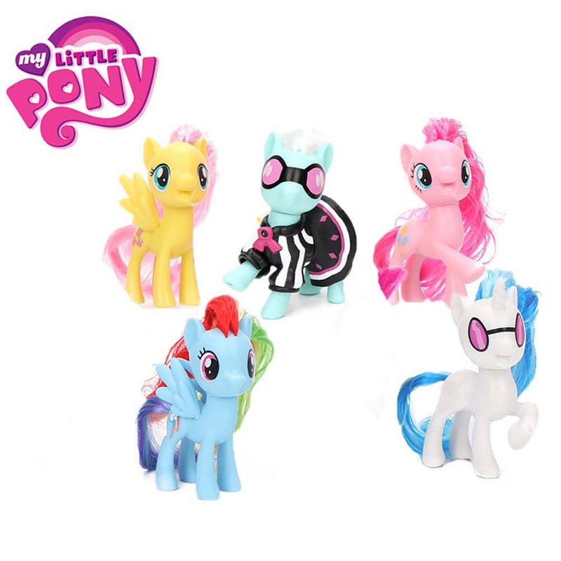 My Little Pony Action Figure Pony Collectible Model 8CM - Toysoff.com