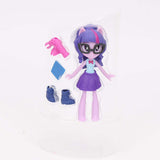 My Little Pony Equestria Girl Pinkie Pie Rainbow Dash Model 9CM - Toysoff.com