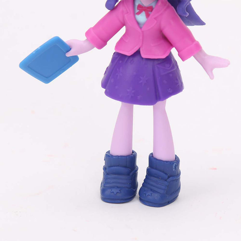 My Little Pony Equestria Girl Pinkie Pie Rainbow Dash Model 9CM - Toysoff.com