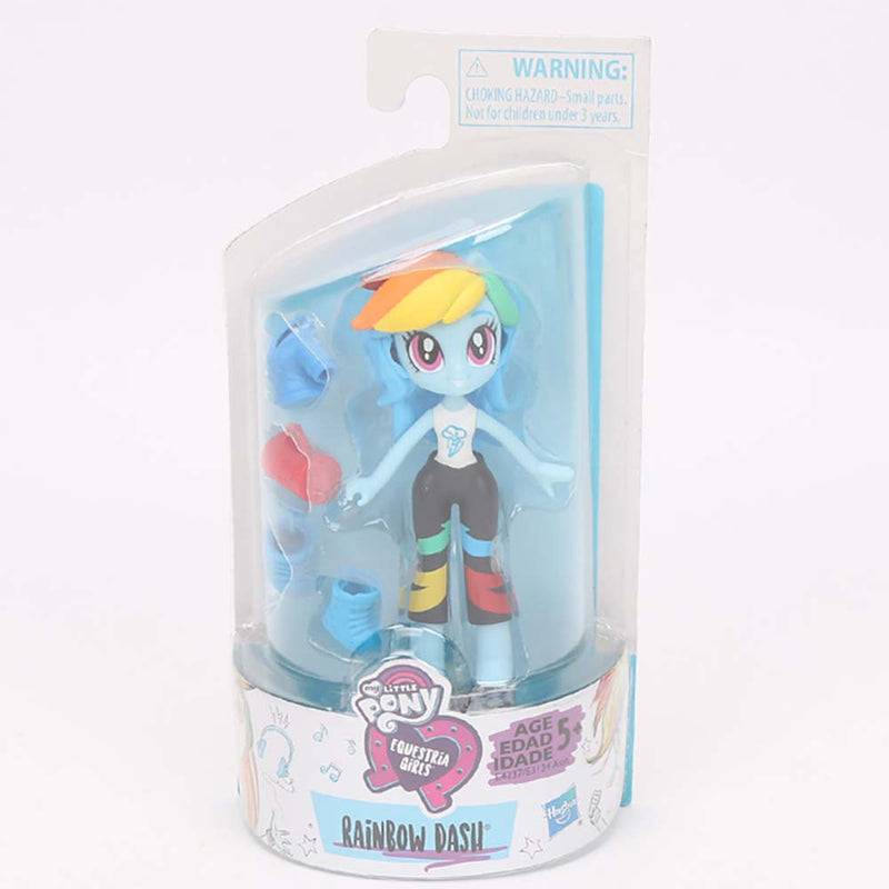 My Little Pony Equestria Girl Pinkie Pie Rainbow Dash Model 9CM - Toysoff.com