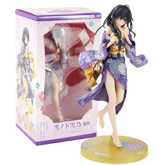 My Teen Romantic Comedy SNAFU 2 Yukino Yukinoshita Yukata Ver Action Figure 26cm