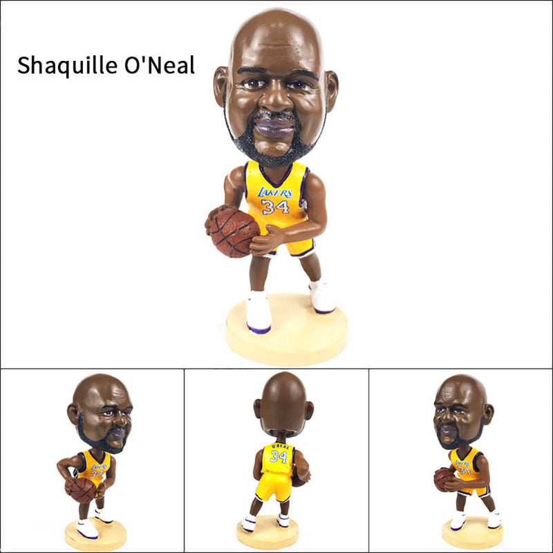 NBA Los Angeles Lakers Ball Star Action Figure Collection Model Toy 12cm