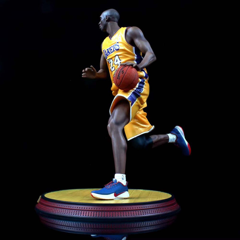 NBA Series 24 Dribble Kobe Bryant Action Figure Model Toy 33cm