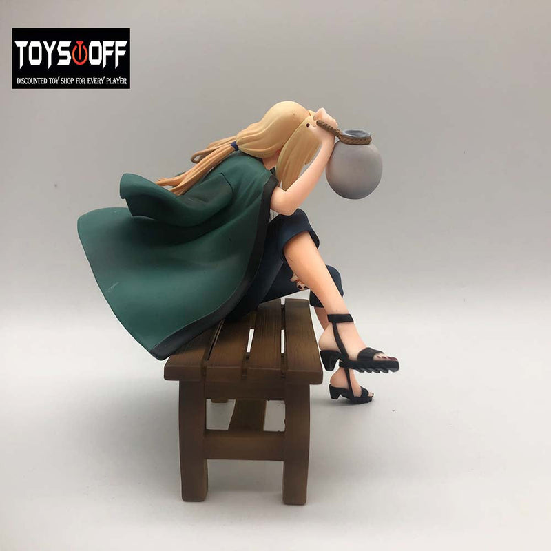 Naruto Gals Drinking Tsunade Action Figure Sexy Girl Model Toy 16cm