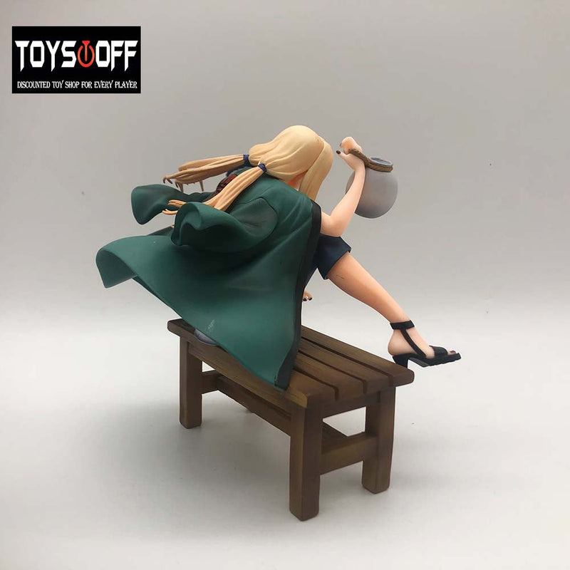 Naruto Gals Drinking Tsunade Action Figure Sexy Girl Model Toy 16cm