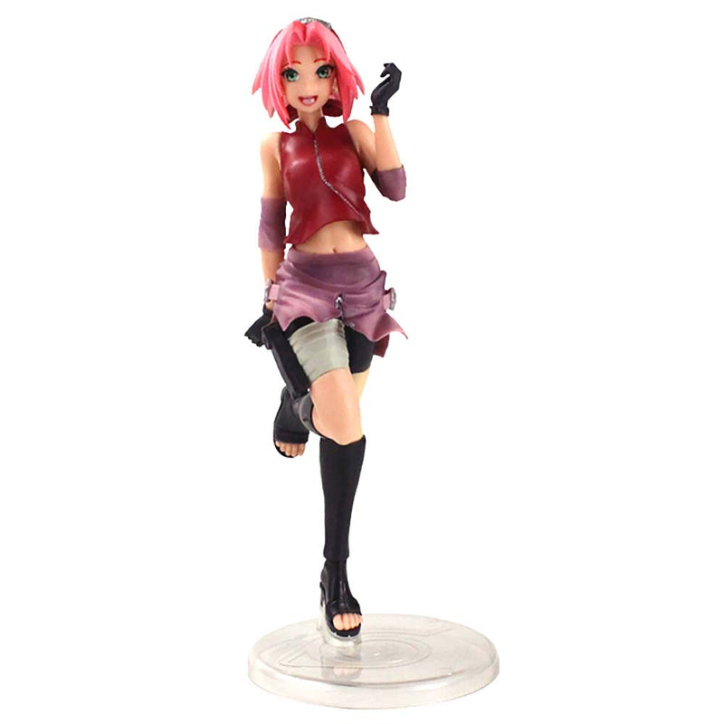 Naruto Haruno Sakura Action Figure Collectible Model Toy 22cm