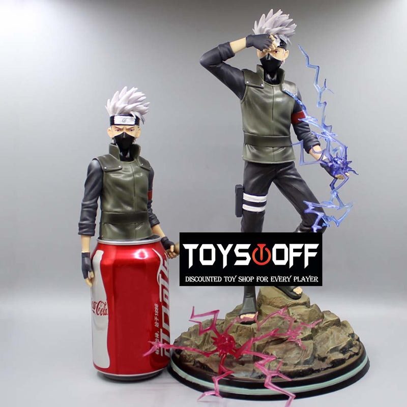 Naruto Hatake Kakashi Bust Copy Full Length Action Figure Toy 31cm