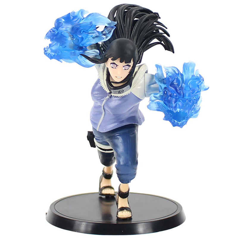 Naruto Hyuuga Hinata Fighting Ver Action Figure Girl Model Toy 17cm