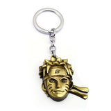 Naruto Japan Anime Uzumaki Naruto Gold Uzimake Head Cool Key Chain - Toysoff.com