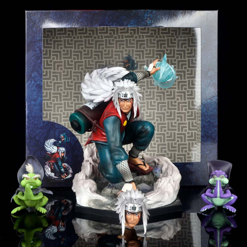 Naruto Jiraiya Action Figure Collectible Model Toy 19cm