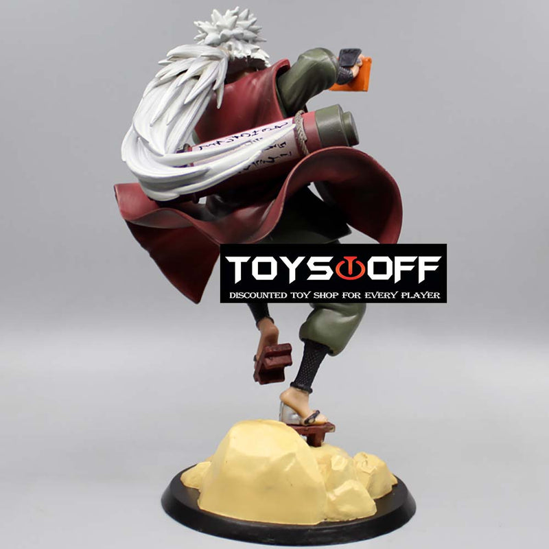 Naruto Jiraiya Gama Sennin Action Figure Statue Model Toy 20cm