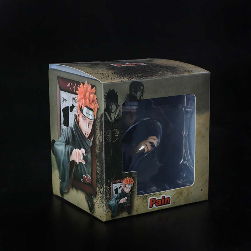 Naruto Konan and Pain Action Figure Model Photo Frame 12cm