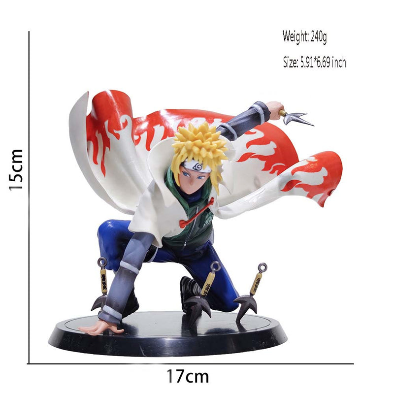 Naruto Namikaze Minato Action Figure Collectible Model Toy 15cm