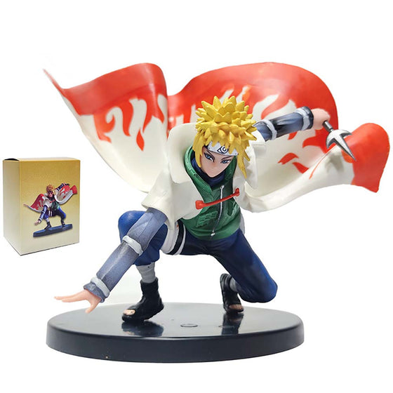 Naruto Namikaze Minato Action Figure Collectible Model Toy 15cm