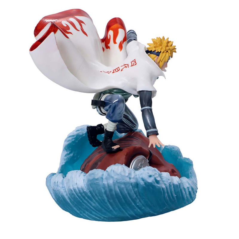 Naruto Namikaze Minato Action Figure Collectible Model Toy 19cm