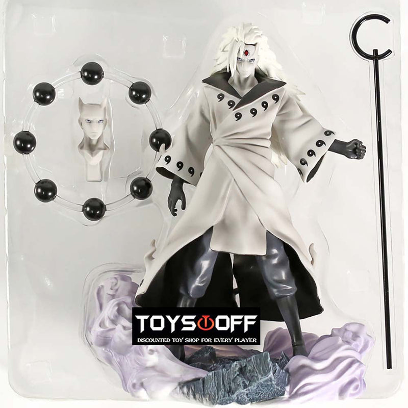 Naruto Rikudo Sennin Uchiha Madara Action Figure Collectible Model Toy 27cm