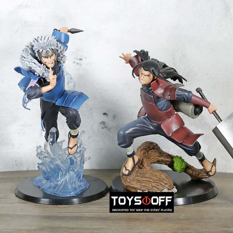 Naruto Senju Tobirama Hashirama Action Figure Collectible Model Toy