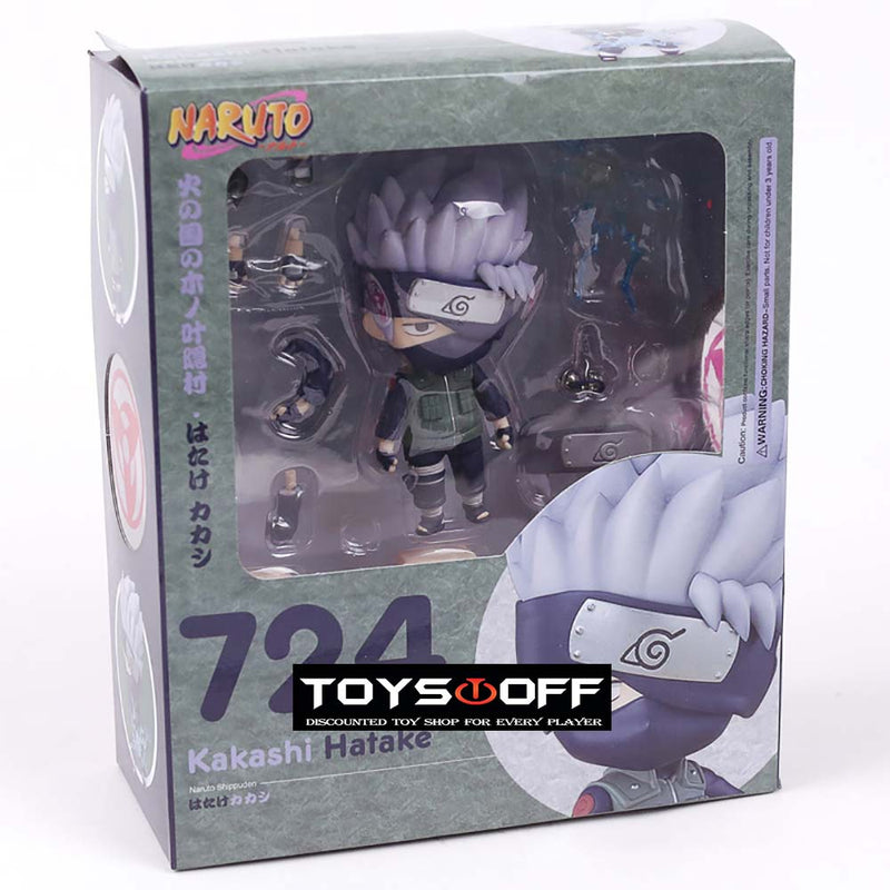 Naruto Shippuden Hatake Kakashi 724 Action Figure Cute Toy 10cm