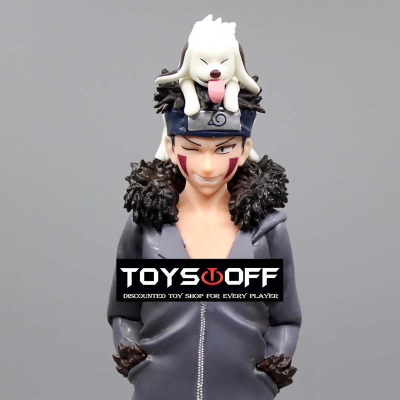 Naruto Shippuden Inuzuka Kiba Action Figure Model Toy 22cm