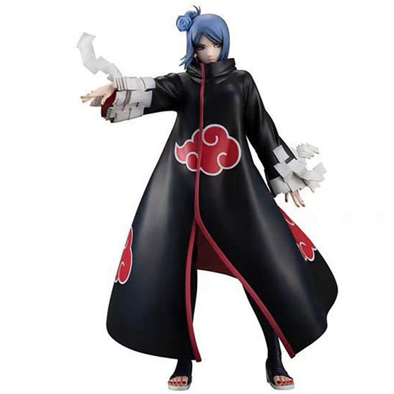 Naruto Shippuden Konan Action Figure Collectible Model Toy 22cm