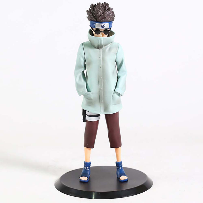 Naruto Shippuden Standing Ver Aburame Shino Action Figure Model Toy 22cm