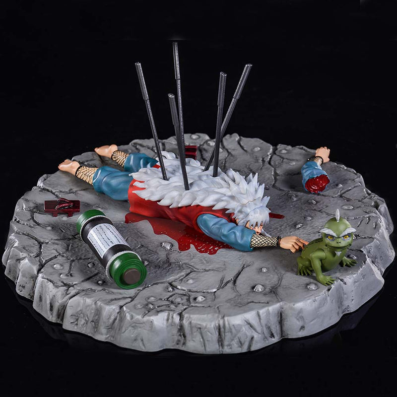 Naruto Shippuden The Dead of Jiraiya Action Figure Model Toy 25cm