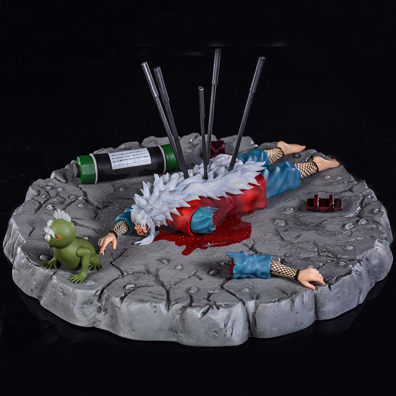 Naruto Shippuden The Dead of Jiraiya Action Figure Model Toy 25cm