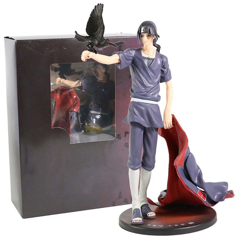 Naruto Shippuden Uchiha Itachi Action Figure Collectible Model Toy 25cm