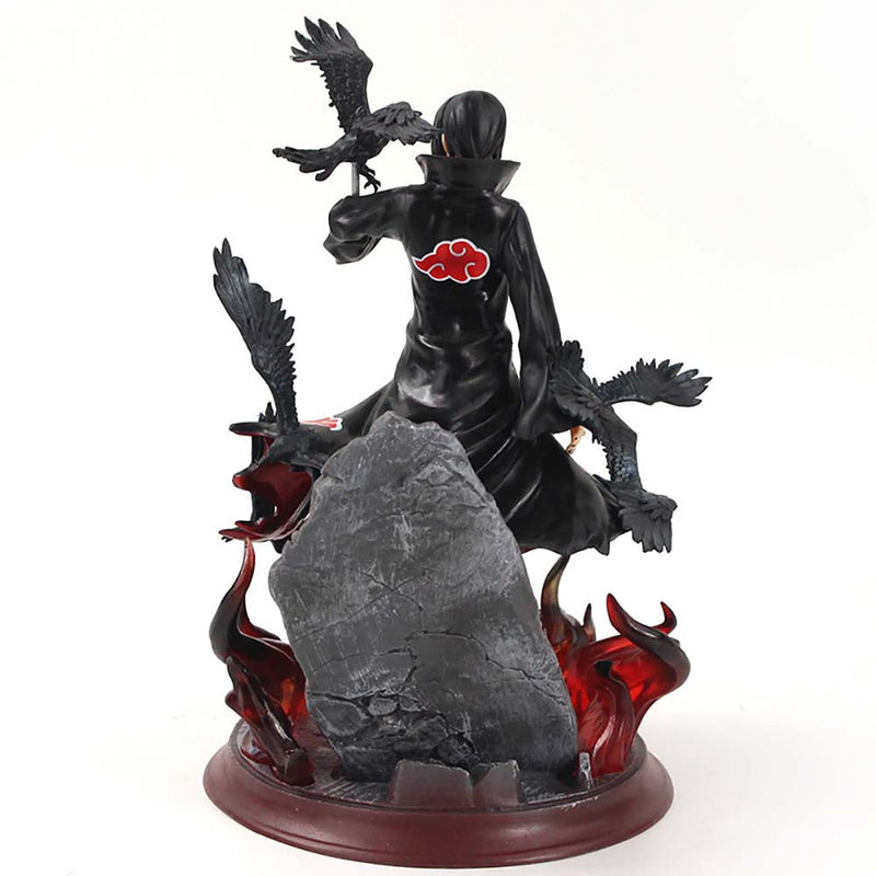 Naruto Shippuden Uchiha Itachi Fighting Version Statue Collectible Model 26CM - Toysoff.com