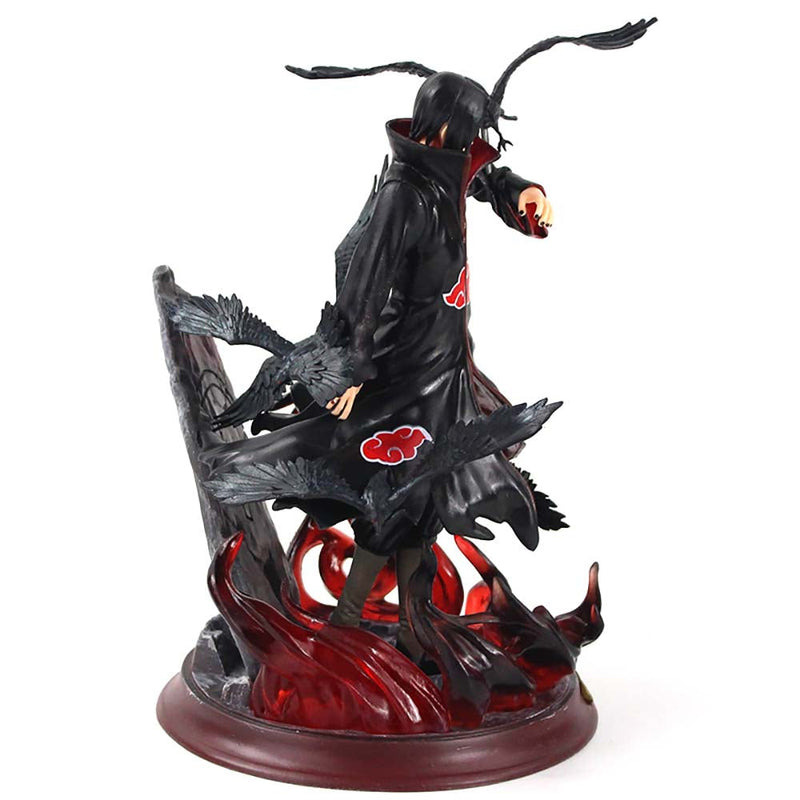 Naruto Shippuden Uchiha Itachi Fighting Version Statue Collectible Model 26CM - Toysoff.com