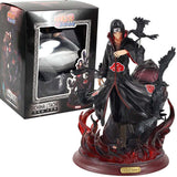 Naruto Shippuden Uchiha Itachi Fighting Version Statue Collectible Model 26CM - Toysoff.com