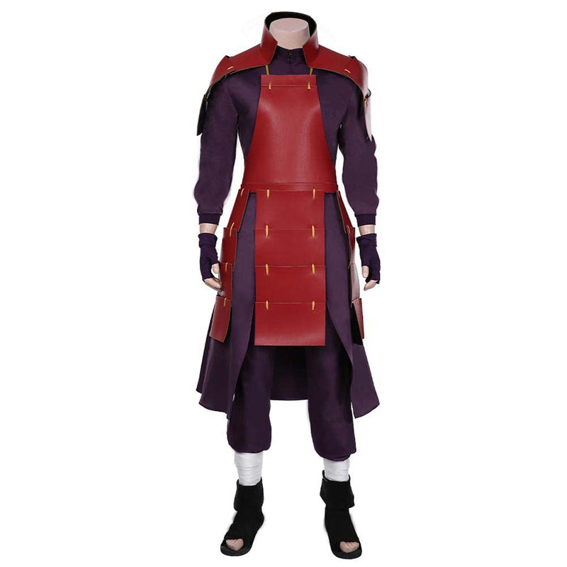 Naruto Shippuden Uchiha Madara Cosplay Costume Halloween Carnival Suit