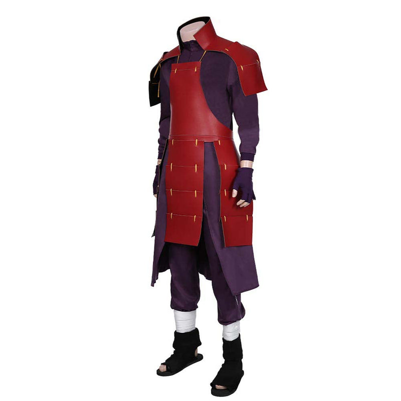 Naruto Shippuden Uchiha Madara Cosplay Costume Halloween Carnival Suit