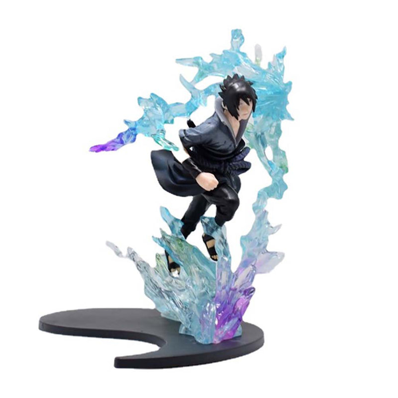 Naruto Shippuden Uchiha Sasuke Action Figure Collectible Model Toy 18cm