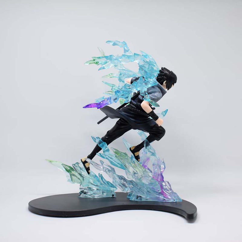 Naruto Shippuden Uchiha Sasuke Action Figure Collectible Model Toy 18cm