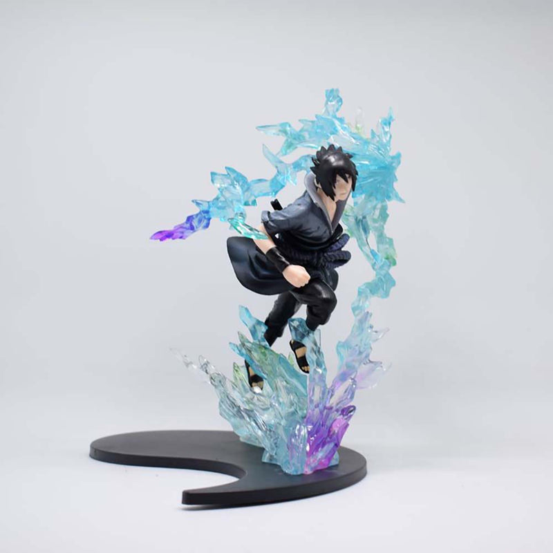 Naruto Shippuden Uchiha Sasuke Action Figure Collectible Model Toy 18cm